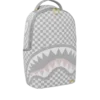 Mochila DLX «KNIT SHARKS IN PARIS» EN COLOR CREMA