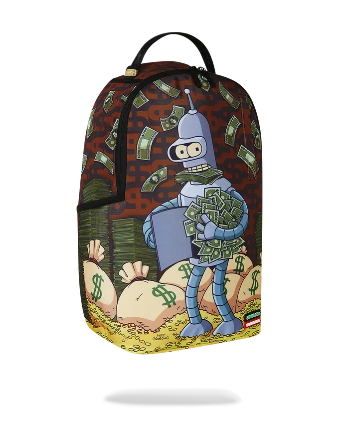 Mochila DLXR DE BENDER «CASH-IN» DE FUTURAMA