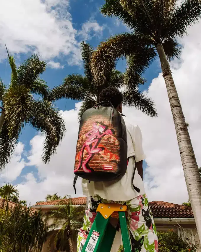 Mochila DLXR de la Pantera Rosa «Can't Catch Me»