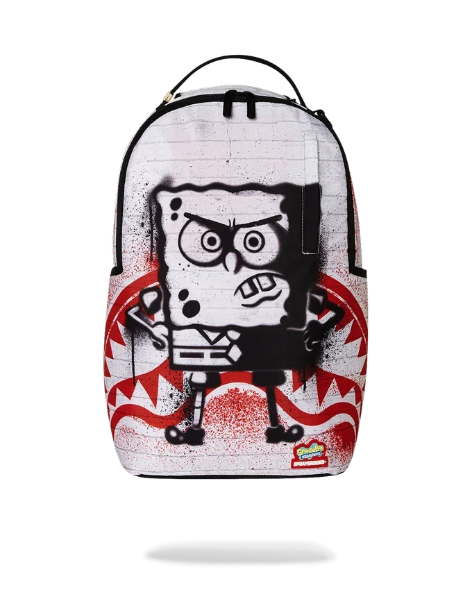 Mochila DLXR de Spongebob con estampado de pared