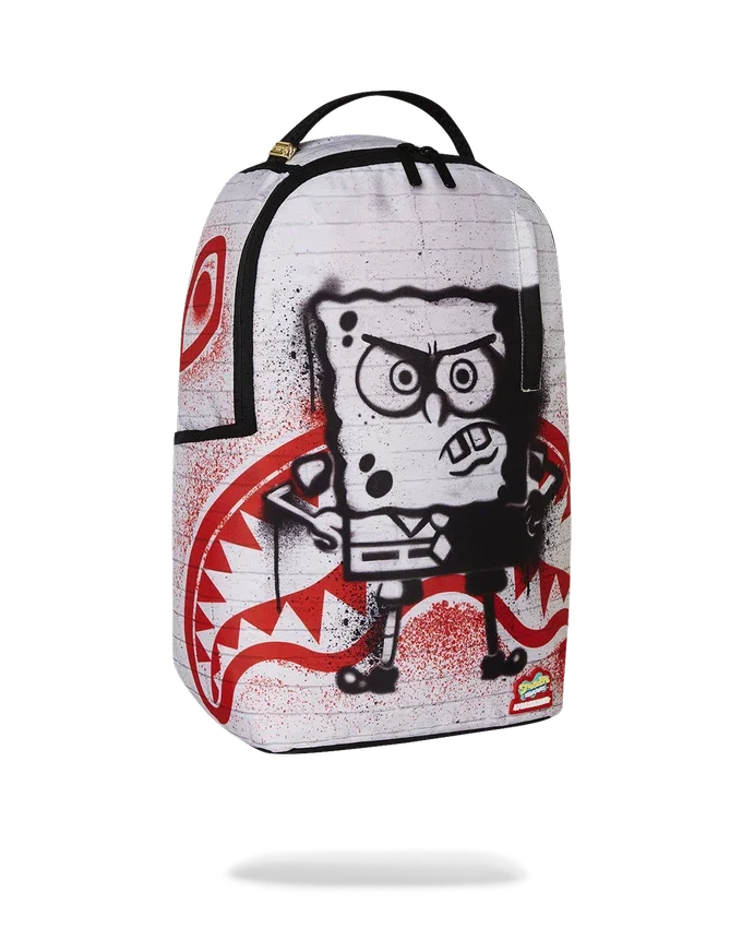 Mochila DLXR de Spongebob con estampado de pared