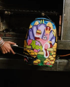 Mochila DLXR de Spongebob: «El Rey Cangrejo y Patricio»