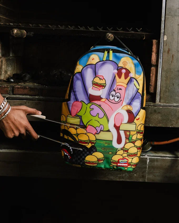 Mochila DLXR de Spongebob: «El Rey Cangrejo y Patricio»