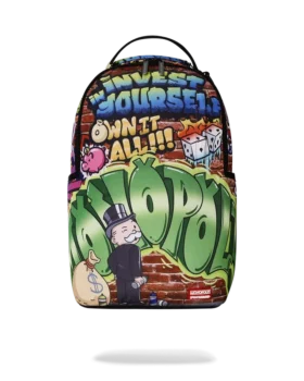 Mochila DLXR «GRAFFITI GOLD RUSH» de MONOPOLY