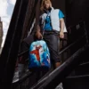 MOCHILA DLXSR DE DRAGON BALL SUPER: GOKU KAMEHAMEHA