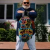 Mochila DLXSR de los Pitufos con efecto neón