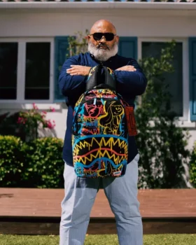 Mochila DLXSR de los Pitufos con efecto neón