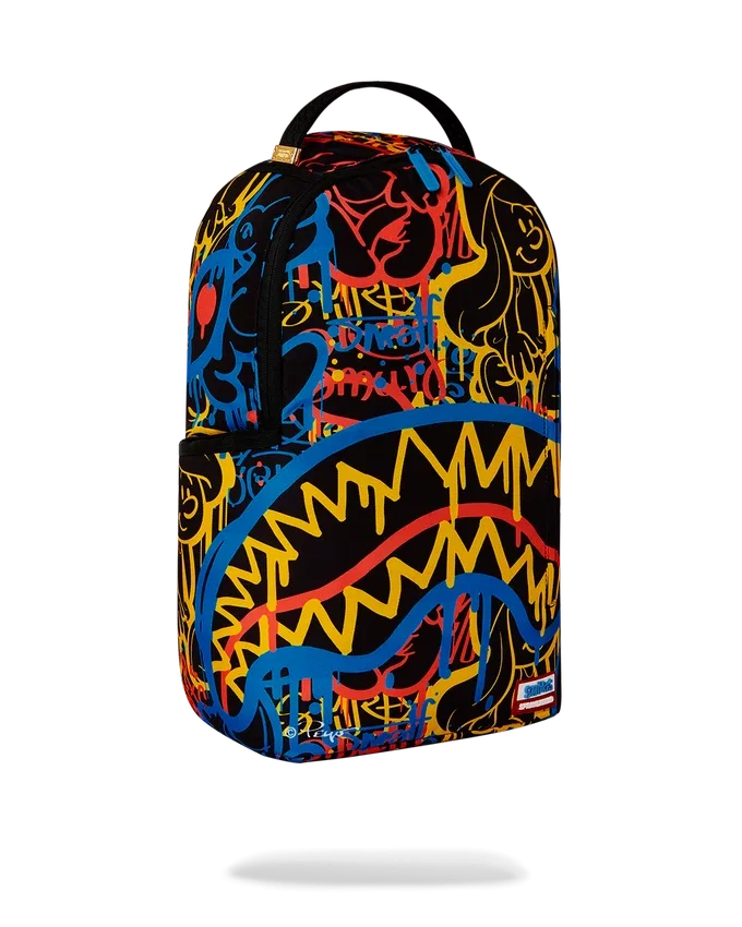 Mochila DLXSR de los Pitufos con efecto neón