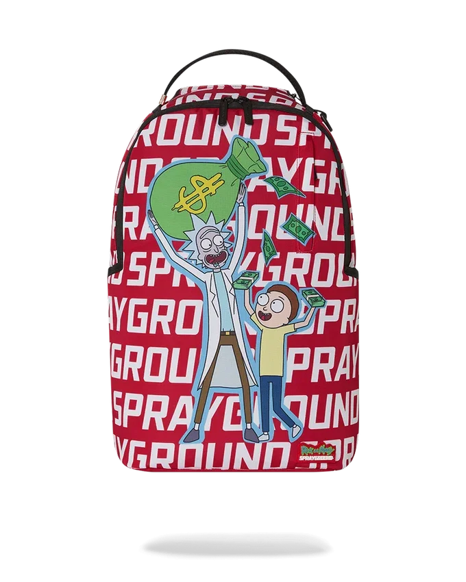 Mochila DLXSR de Rick y Morty: «El mundo es mío»