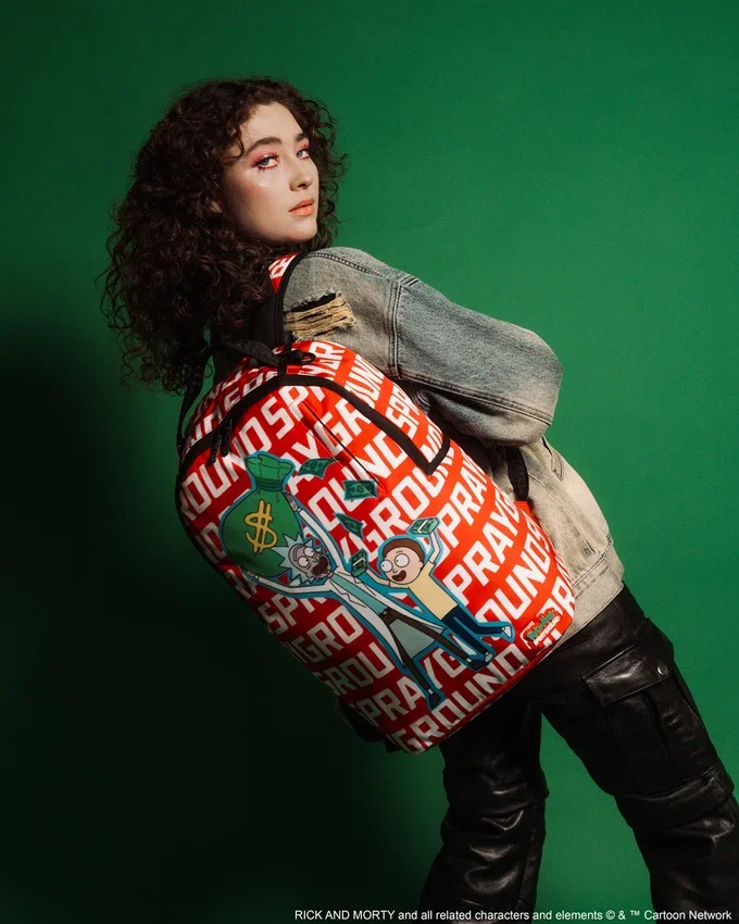 Mochila DLXSR de Rick y Morty: «El mundo es mío»