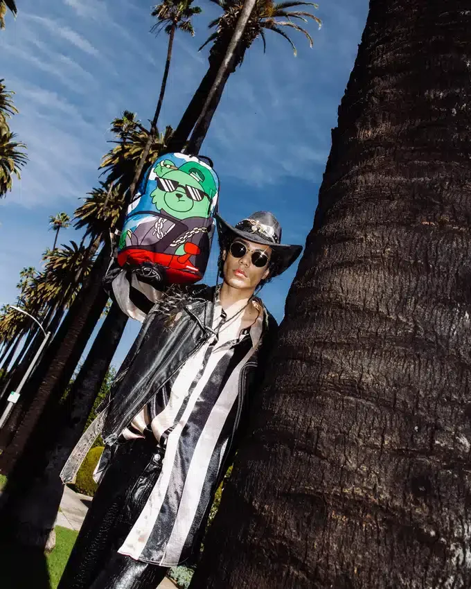 Mochila DLXSR «MONEY BEAR TOO SKOOL FOR COOL»
