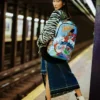Mochila DLXSR «NICK 90S CREW STANDING OUT»