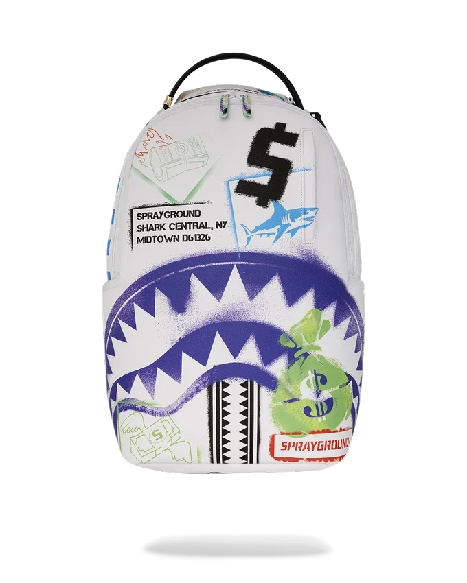 Mochila DLXSV «Shark Central Cut Out for Greatness»