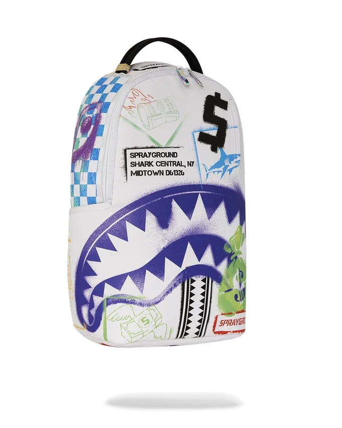 Mochila DLXSV «Shark Central Cut Out for Greatness»