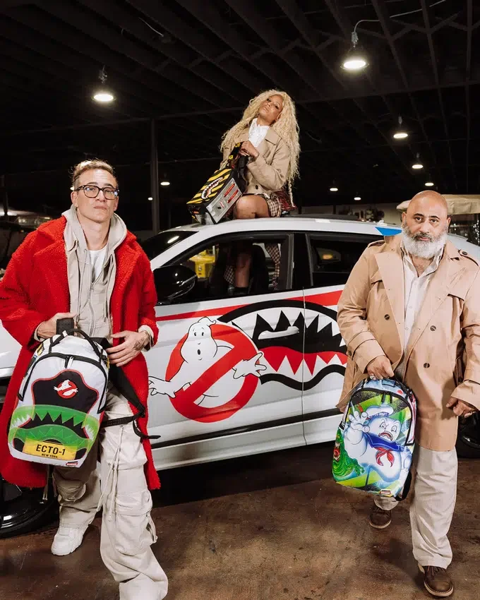 MOCHILA ECTO-SHARK DE LOS CAZAFANTASMAS