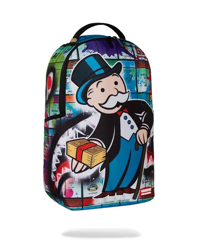 Mochila «EL DINERO SE MUEVE» de MONOPOLY
