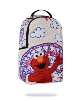 Mochila «EL MUNDO DE ELMO: DIBUJO DEL TIBURÓN»