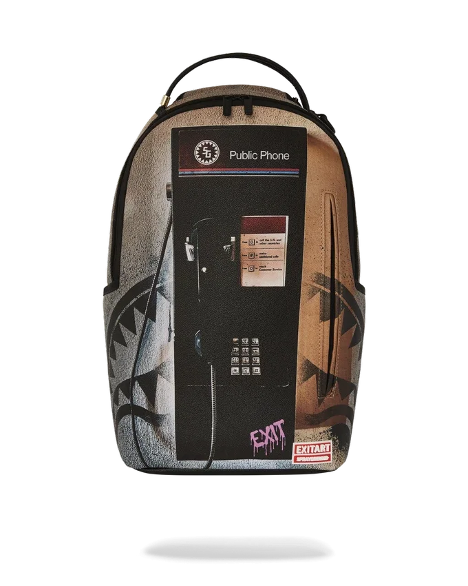 Mochila EXIT NYC CON DISPOSITIVO DE LLAMADAS PÚBLICAS
