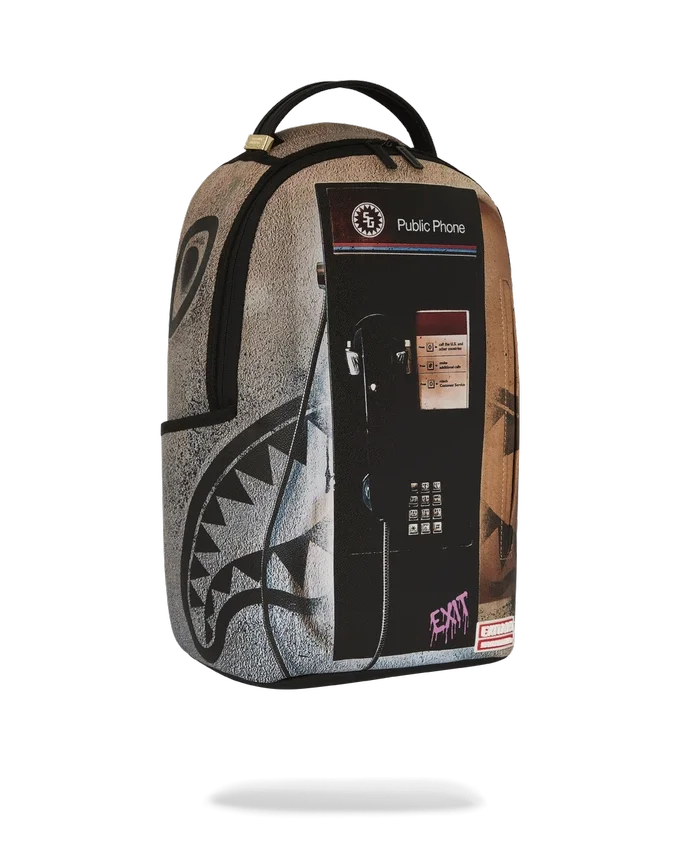 Mochila EXIT NYC CON DISPOSITIVO DE LLAMADAS PÚBLICAS