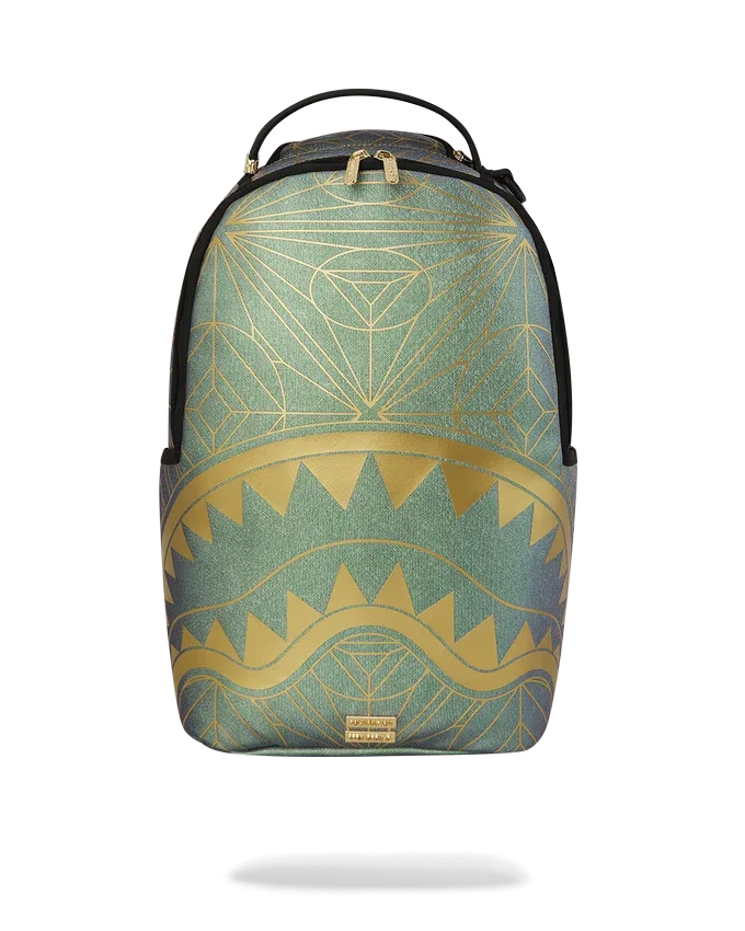 MOCHILA FOUNDATION CRYSTAL IRIDESCENT SHARK