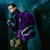 MOCHILA FURZILLA SHARK (PÚRPURA)