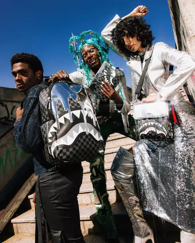 BOLSO DE MANO CROSSOVER GHOST DRIP