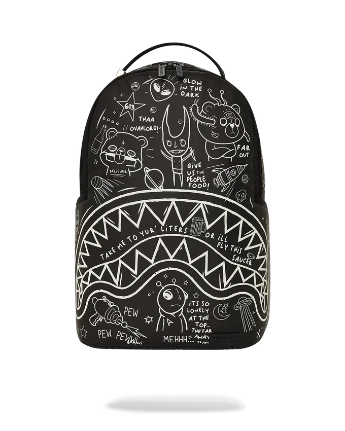 Mochila GLOW THE SPACE (EFECTO QUE BRILLA EN LA OSCURIDAD)