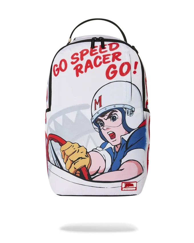 Mochila «GO SPEED RACER» de la colaboración oficial con SPEED RACER