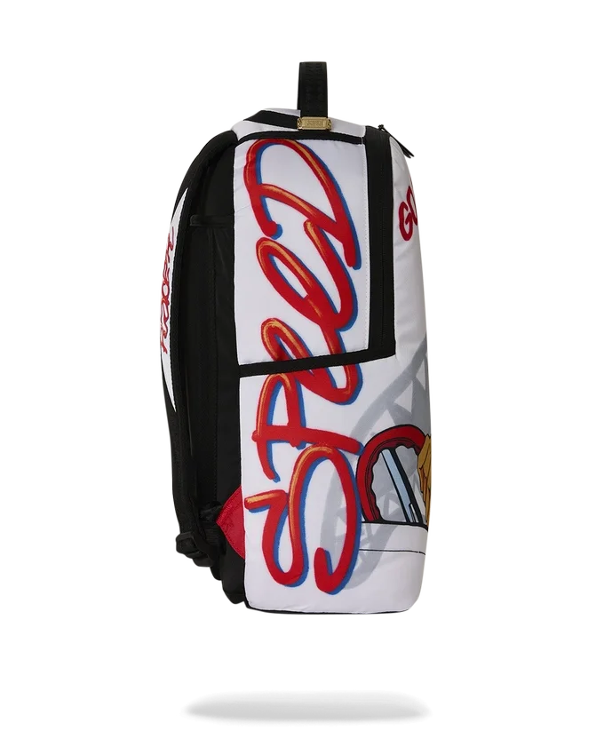 Mochila «GO SPEED RACER» de la colaboración oficial con SPEED RACER