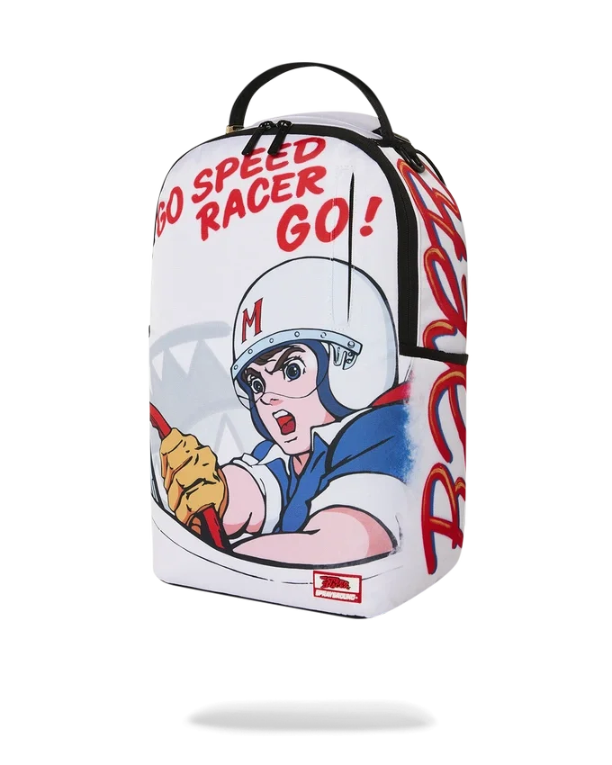 Mochila «GO SPEED RACER» de la colaboración oficial con SPEED RACER