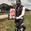 Mochila «HEAVY LIES THE CROWN» de la Pantera Rosa