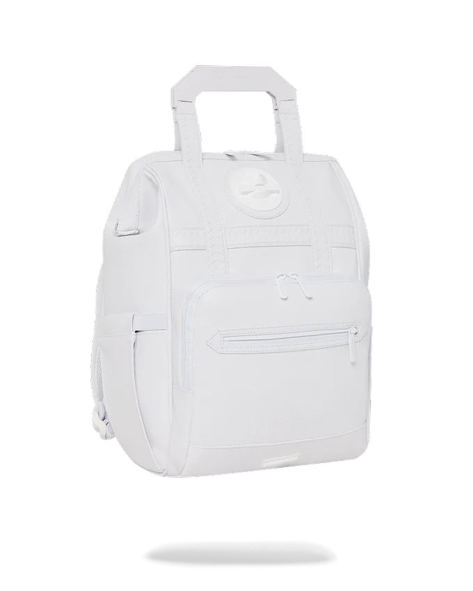 Mochila HEAVY METAL SHARK WHITE OUT BIZ CON APERTURA SUPERIOR