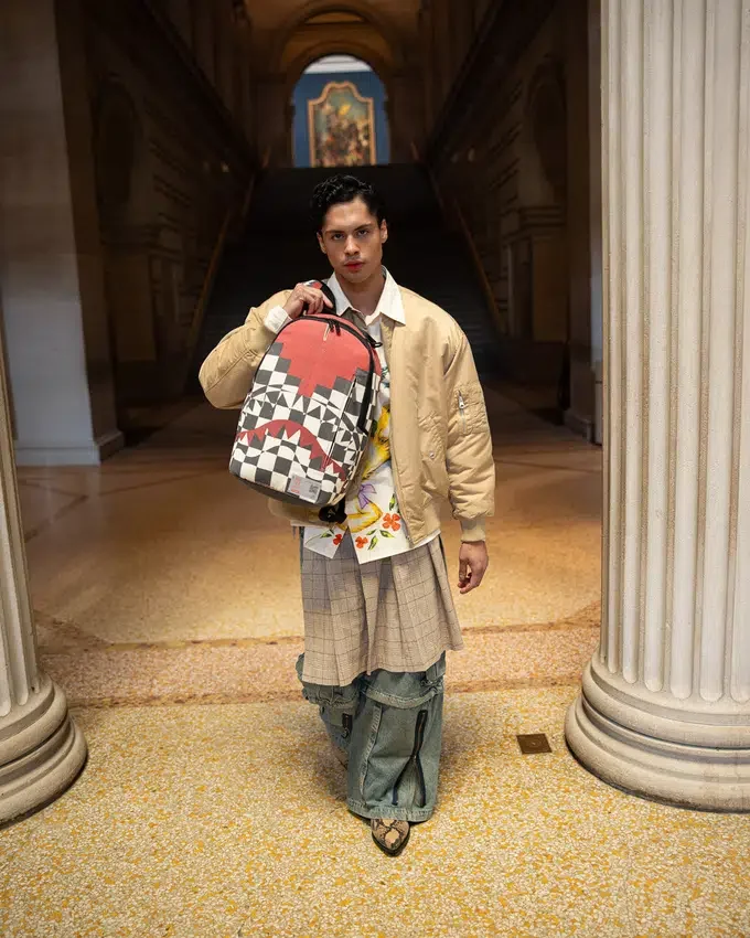Mochila «INCA CHECKERBOARD» del MET