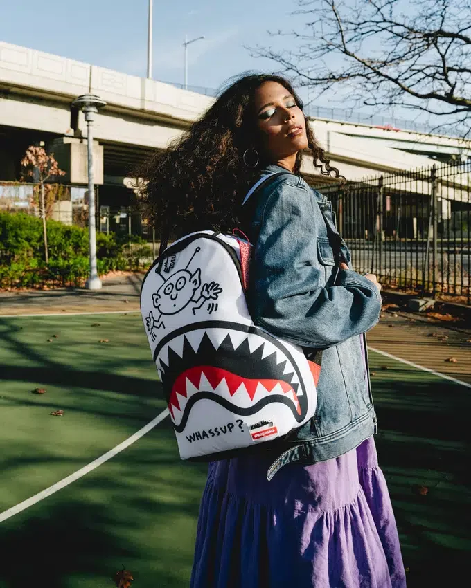 Mochila KEITH HARING WHASSUP ALIEN DLX