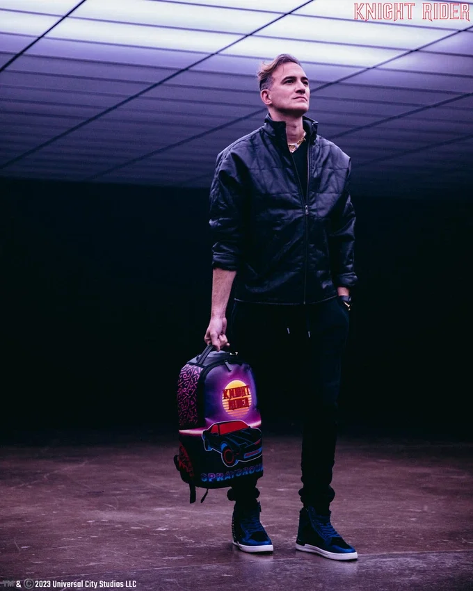 MOCHILA KNIGHT RIDER K.I.T.T. LASER SHARK