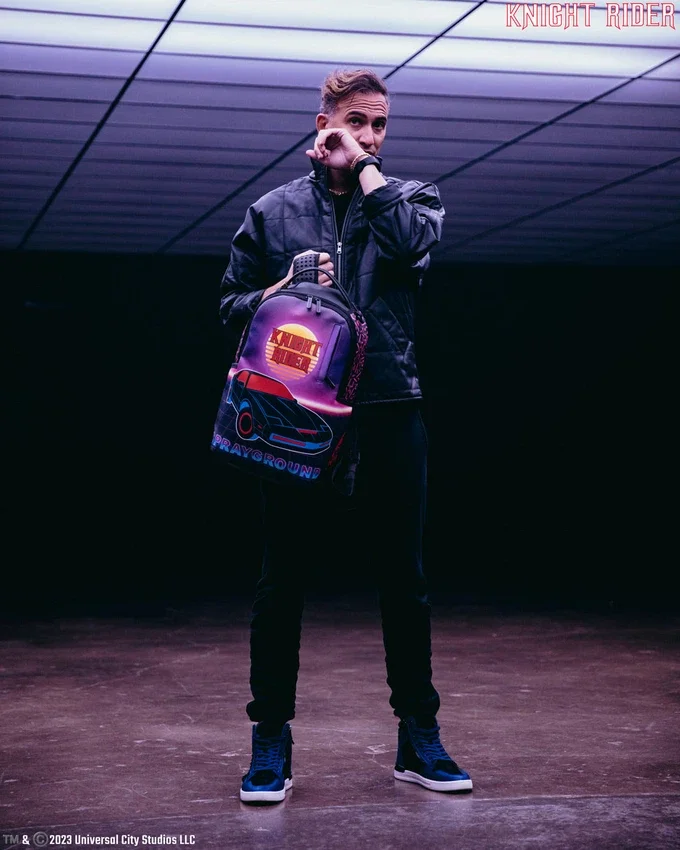 MOCHILA KNIGHT RIDER K.I.T.T. LASER SHARK