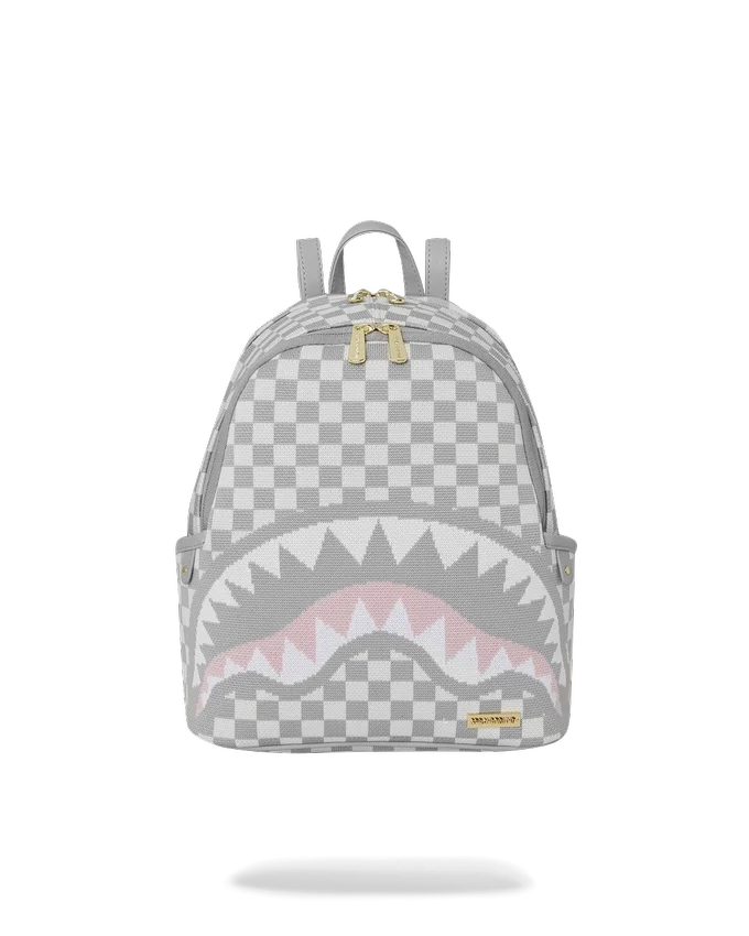 MOCHILA «KNIT SHARKS IN PARIS» EN COLOR CREMA SAVAGE