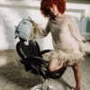 MOCHILA «KNIT SHARKS IN PARIS» EN COLOR CREMA SAVAGE