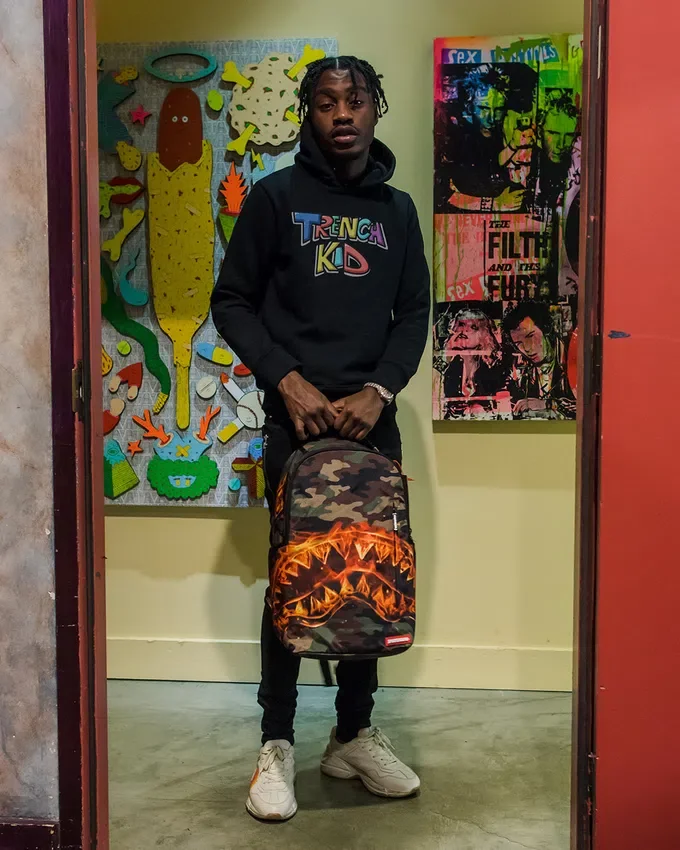 MOCHILA LIL TJAY BURNER SHARK DLX
