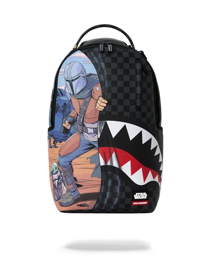 Mochila «Mando Grogu: ¡Vamos a la nave!» de Star Wars