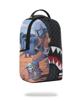 Mochila «Mando Grogu: ¡Vamos a la nave!» de Star Wars