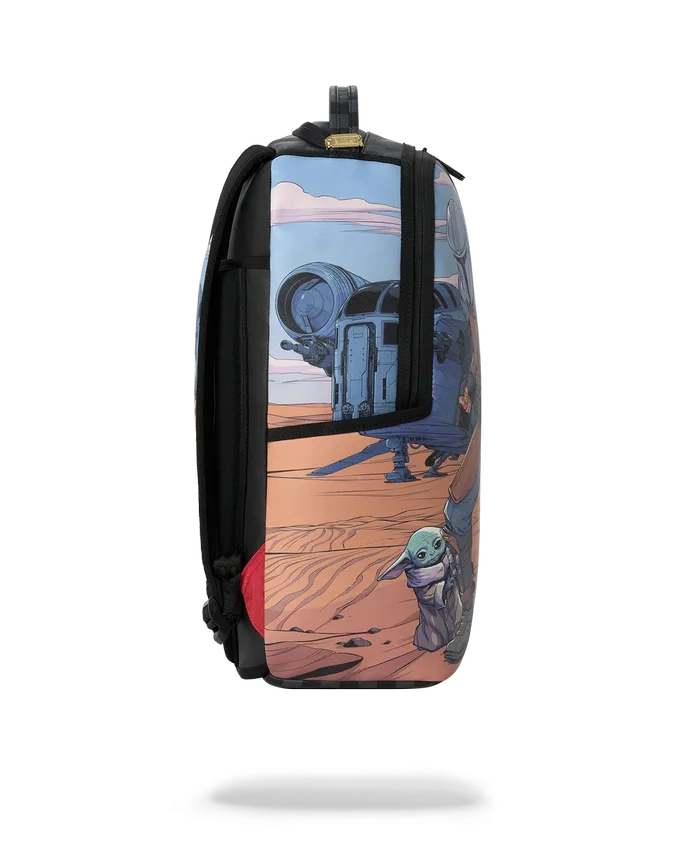 Mochila «Mando Grogu: ¡Vamos a la nave!» de Star Wars
