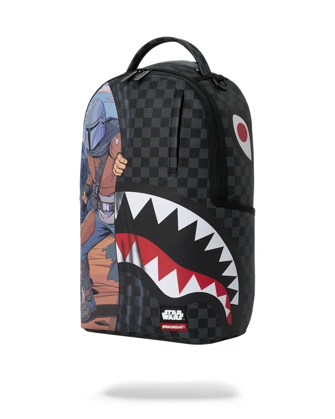 Mochila «Mando Grogu: ¡Vamos a la nave!» de Star Wars