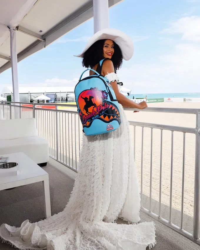 Mochila MIAMI BEACH POLO COLLAB (DLXV-SKY)