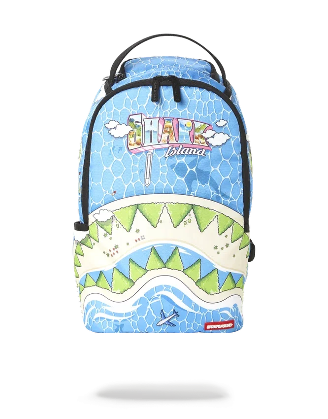 Mochila MINI «Bienvenido a la Isla de los Tiburones»