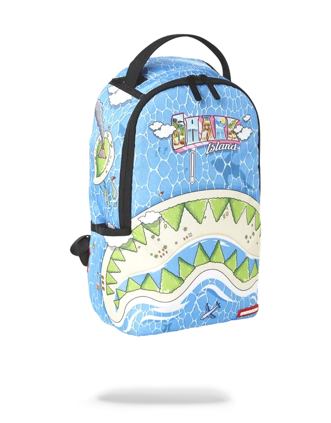 Mochila MINI «Bienvenido a la Isla de los Tiburones»