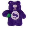 Mochila Moneybear Furzilla Shark (Púrpura)
