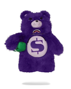 Mochila Moneybear Furzilla Shark (Púrpura)