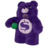 Mochila Moneybear Furzilla Shark (Púrpura)