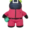 Mochila Moneybear «Soldados Rosas» de la colaboración con SQUID GAME